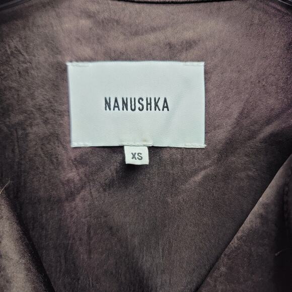 NANUSHKA LAIS WRAP DRESS, SIZE XS - Picture 6 of 10